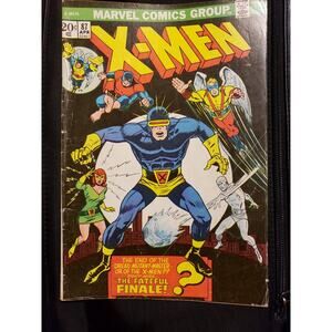 X-Men #87 1974 1st New costumes and Cyclops Origin, G/VG. See Pictures MARVEL